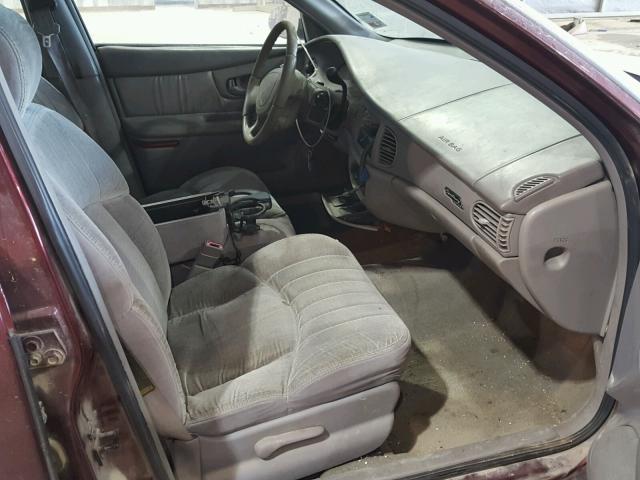 2G4WS52M1X1497975 - 1999 BUICK CENTURY CU MAROON photo 5