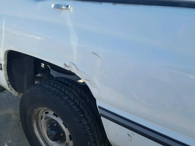 1B7HC16X5VS243349 - 1997 DODGE RAM 1500 WHITE photo 9