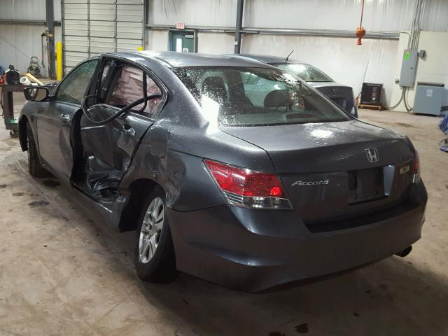 JHMCP264X9C011855 - 2009 HONDA ACCORD LXP GRAY photo 3