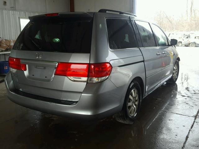 5FNRL384X8B058010 - 2008 HONDA ODYSSEY EX GREEN photo 4