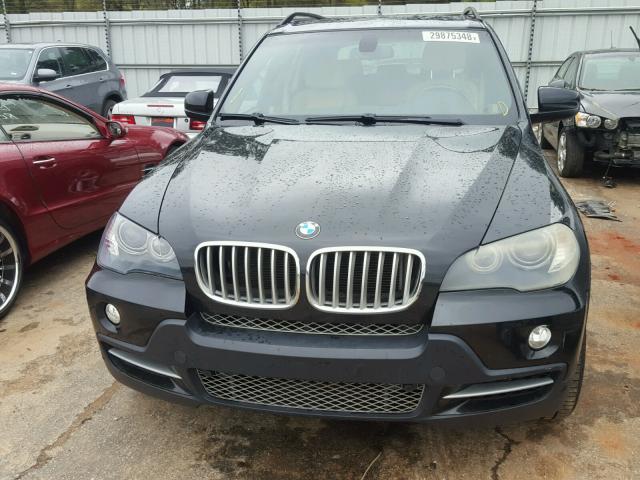 5UXFE83598L168424 - 2008 BMW X5 4.8I BLACK photo 9