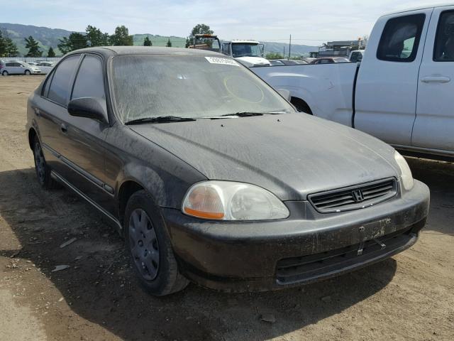 JHMEJ6624WS006359 - 1998 HONDA CIVIC DX BLACK photo 1