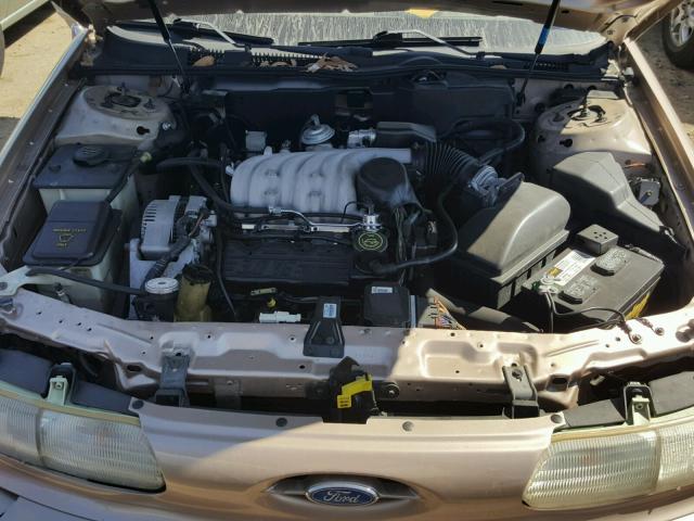 1FACP52UXPG286209 - 1993 FORD TAURUS GL GOLD photo 7