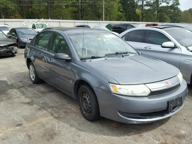 1G8AJ52F34Z189139 - 2004 SATURN ION LEVEL GRAY photo 1