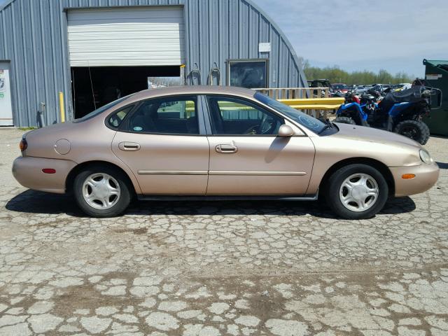 1FALP52U2VA203565 - 1997 FORD TAURUS GL GOLD photo 9