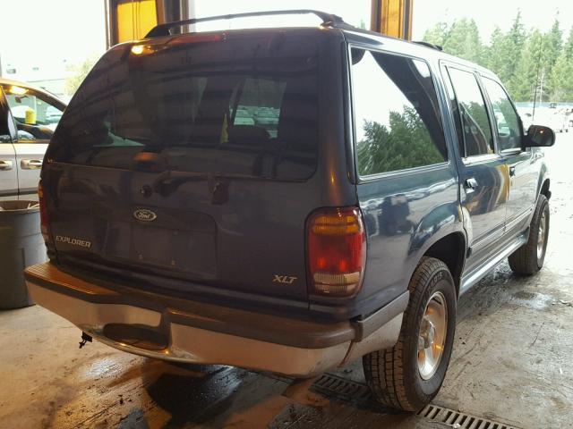 1FMZU32E1WZA29271 - 1998 FORD EXPLORER BLUE photo 4