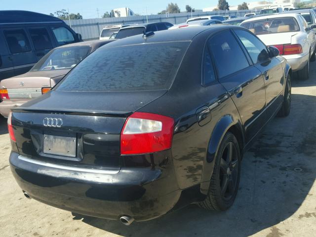 WAUJC68E45A111955 - 2005 AUDI A4 1.8T BLACK photo 4