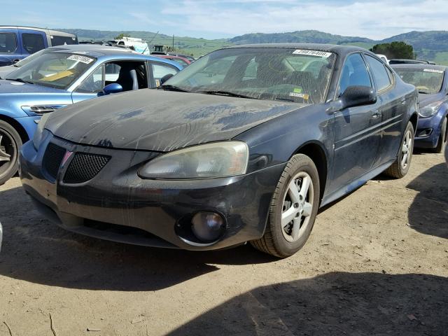 2G2WP552661242967 - 2006 PONTIAC GRAND PRIX BLACK photo 2