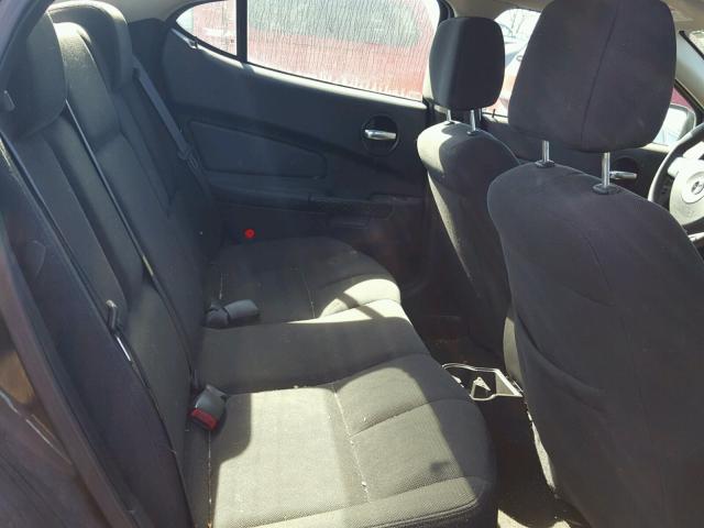 2G2WP552661242967 - 2006 PONTIAC GRAND PRIX BLACK photo 6