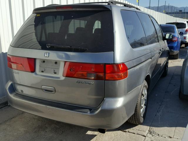 2HKRL185X1H602073 - 2001 HONDA ODYSSEY LX GRAY photo 4