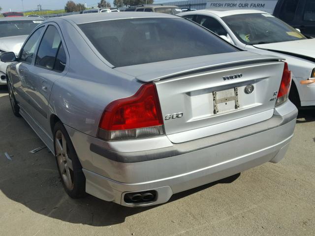 YV1RH52Y942368374 - 2004 VOLVO S60 R SILVER photo 3