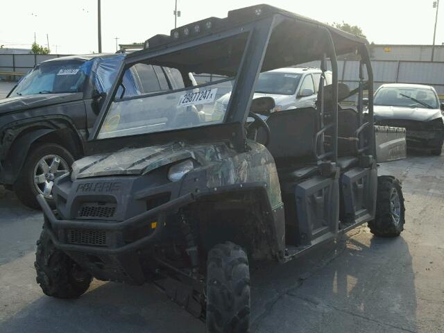 4XAWH7EA0E2305983 - 2014 POLARIS RANGER 800 GREEN photo 2