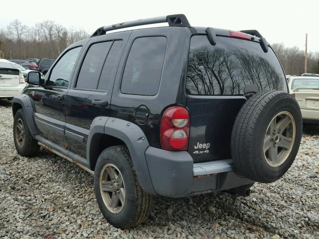 1J4GL38K95W725253 - 2005 JEEP LIBERTY RE BLACK photo 3