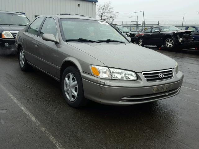 4T1BG22K91U052361 - 2001 TOYOTA CAMRY CE GRAY photo 1