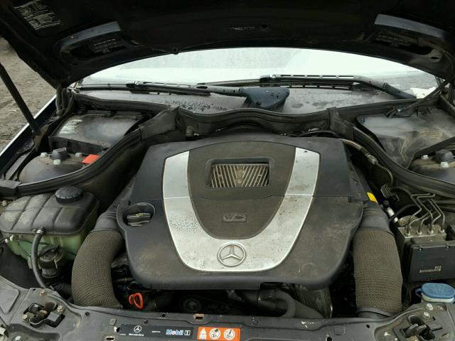 WDBRF92H36F759825 - 2006 MERCEDES-BENZ C GENERATI BLUE photo 7