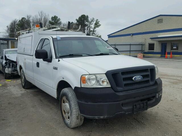 1FTRF12288KC02949 - 2008 FORD F150 WHITE photo 1