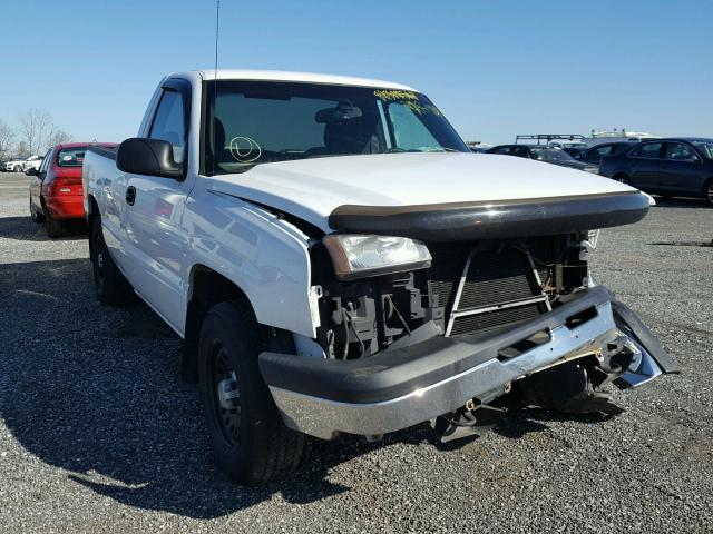 3GCEC14V16G244186 - 2006 CHEVROLET SILVERADO WHITE photo 1