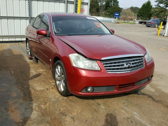 JNKAY01E97M302962 - 2007 INFINITI M35 BASE MAROON photo 1