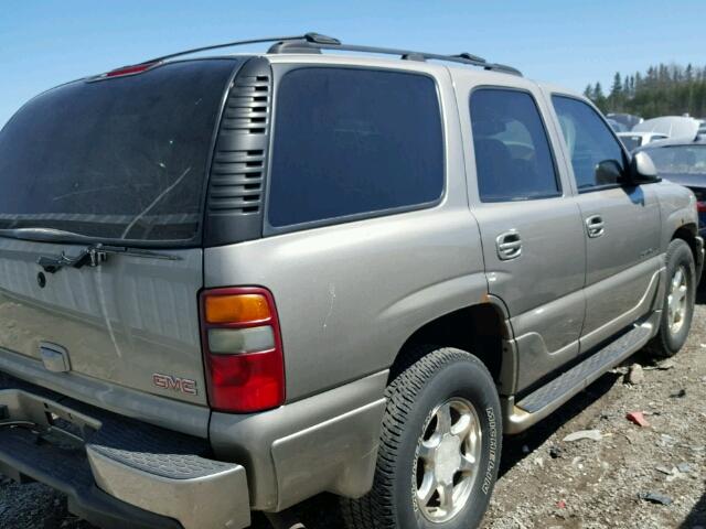 1GKEK63U63J283332 - 2003 GMC YUKON DENA BEIGE photo 4