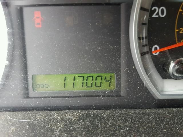 KL1TD5DE8BB128344 - 2011 CHEVROLET AVEO LS SILVER photo 8