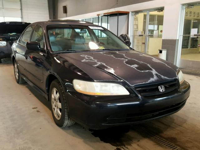 1HGCG56691A042973 - 2001 HONDA ACCORD EX BLACK photo 1