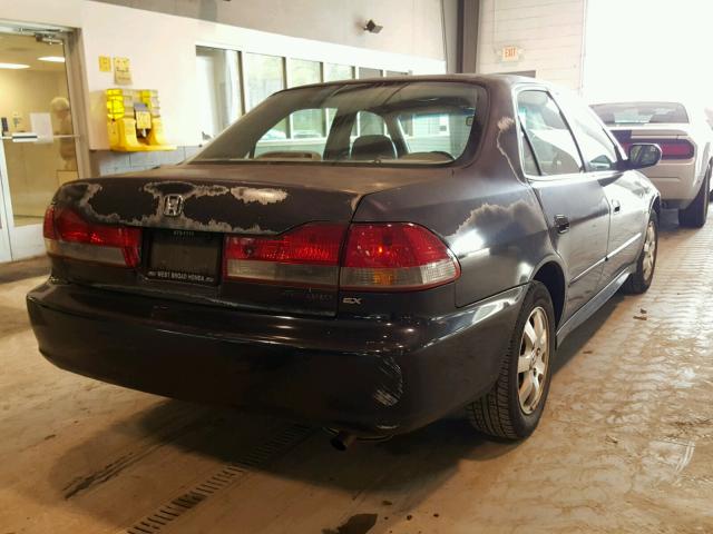 1HGCG56691A042973 - 2001 HONDA ACCORD EX BLACK photo 4