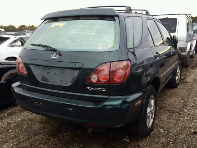 JT6HF10U5X0088412 - 1999 LEXUS RX 300 GREEN photo 4