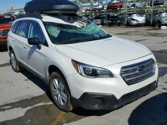 4S4BSAAC6F3323425 - 2015 SUBARU OUTBACK 2. WHITE photo 1