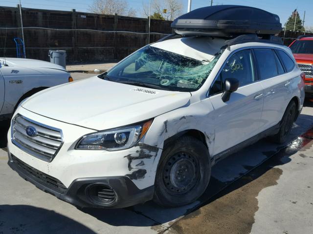 4S4BSAAC6F3323425 - 2015 SUBARU OUTBACK 2. WHITE photo 2