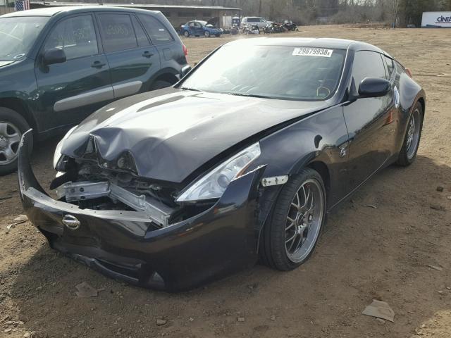 JN1AZ44E39M400344 - 2009 NISSAN 370Z BLACK photo 2