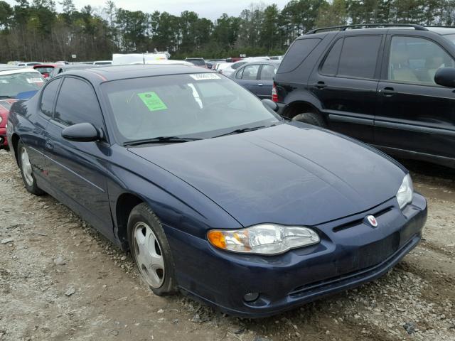 2G1WX15K629293099 - 2002 CHEVROLET MONTE CARL BLUE photo 1