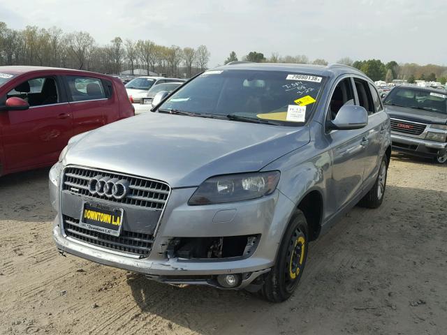 WA1BY74L38D066331 - 2008 AUDI Q7 3.6 QUA SILVER photo 2