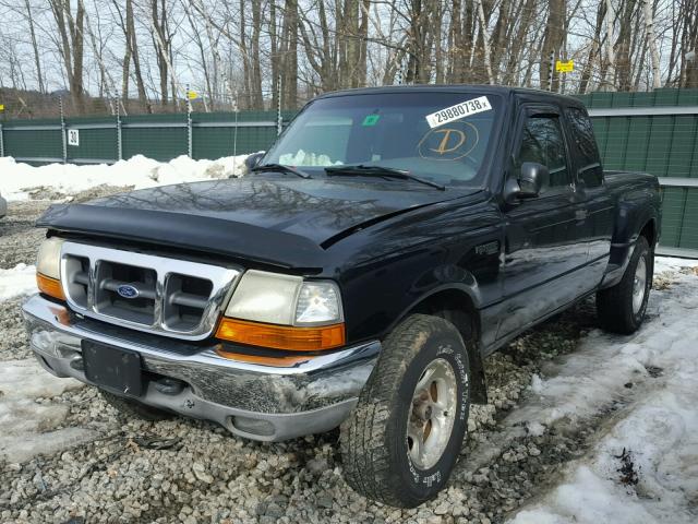 1FTZR15X8XTA38304 - 1999 FORD RANGER SUP BLACK photo 2