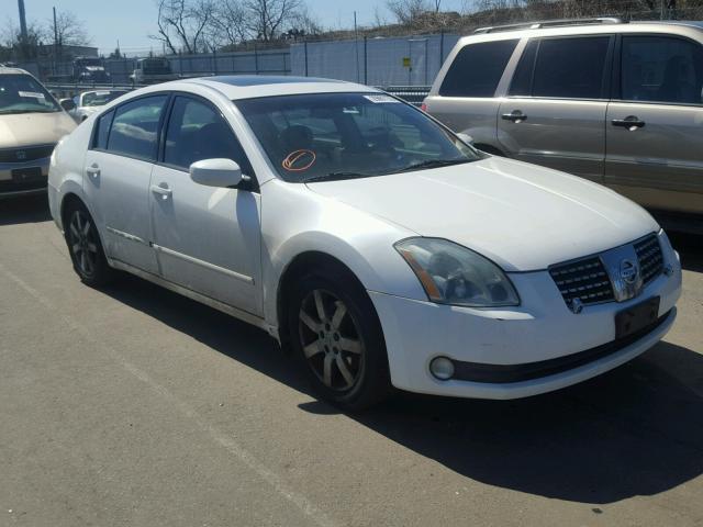 1N4BA41E94C845835 - 2004 NISSAN MAXIMA SE WHITE photo 1