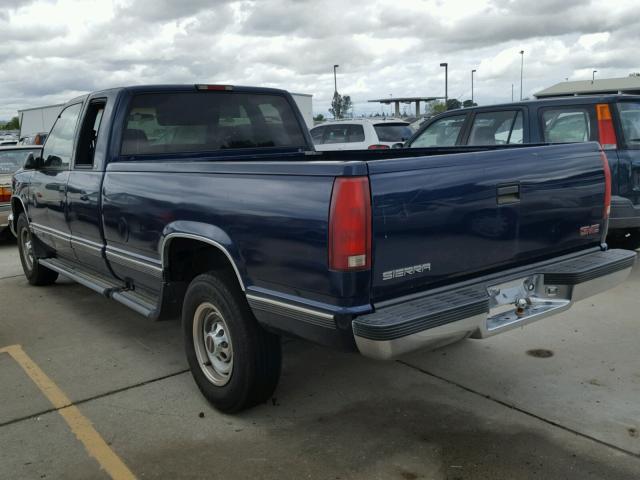 1GTGC29J2WE555783 - 1998 GMC SIERRA C25 BLUE photo 3