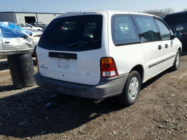 2FMZA50421BC36553 - 2001 FORD WINDSTAR L WHITE photo 4