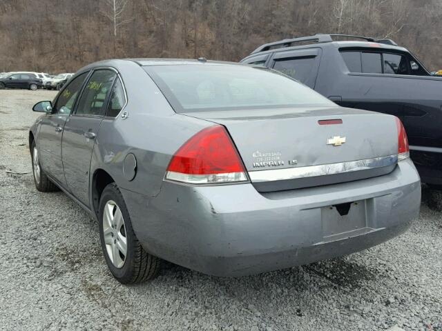 2G1WB58K869164319 - 2006 CHEVROLET IMPALA LS GRAY photo 3