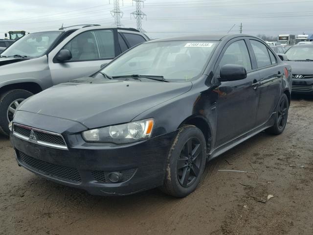 JA3AU26U39U032850 - 2009 MITSUBISHI LANCER ES/ BLACK photo 2