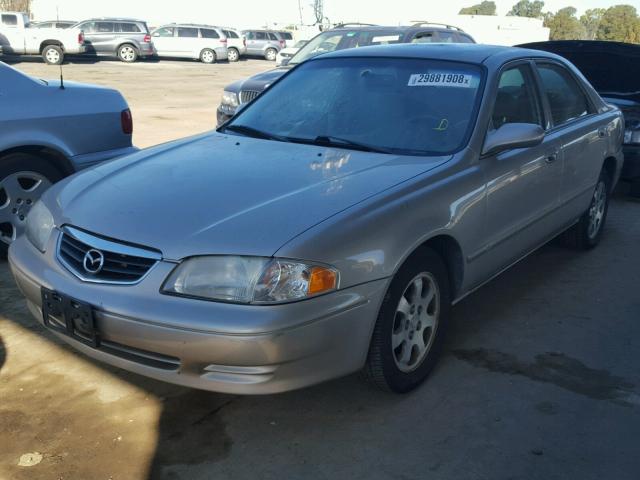 1YVGF22C225292329 - 2002 MAZDA 626 LX SILVER photo 2