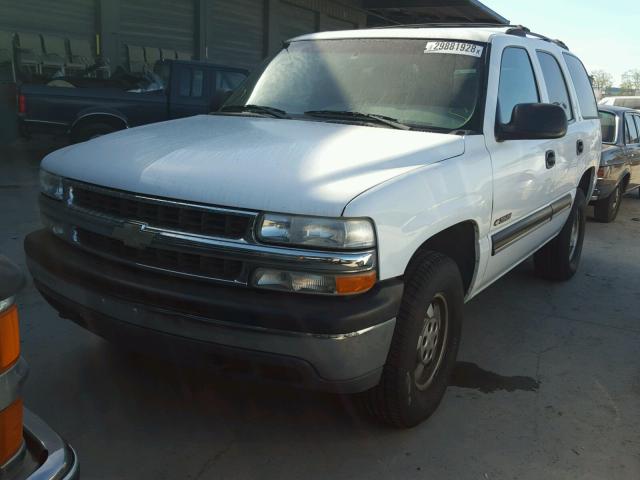 1GNEK13TXYJ166096 - 2000 CHEVROLET TAHOE K150 WHITE photo 2