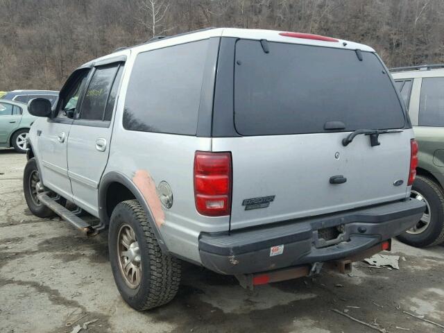 1FMPU16L01LB02517 - 2001 FORD EXPEDITION SILVER photo 3