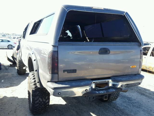 1FTNX21FX2EC90902 - 2002 FORD F250 SUPER GRAY photo 3