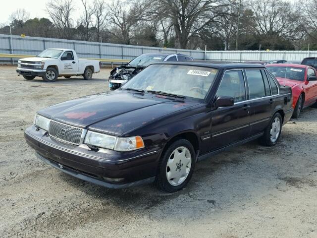 YV1KS9606V1114580 - 1997 VOLVO 960 PURPLE photo 2