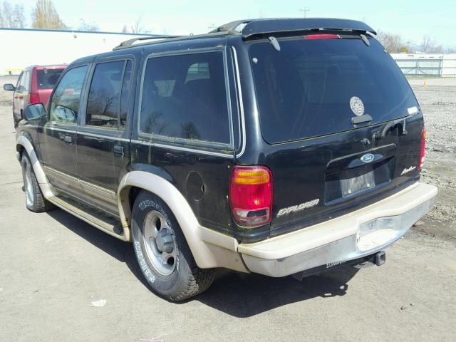 1FMZU34E5WZB38460 - 1998 FORD EXPLORER BLACK photo 3