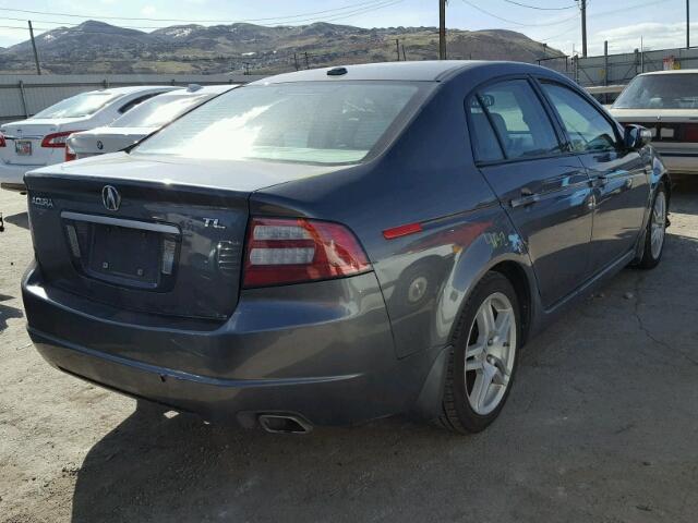 19UUA66298A034519 - 2008 ACURA TL GRAY photo 4