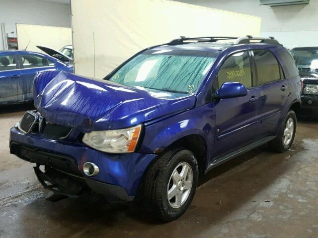 2CKDL63F066074863 - 2006 PONTIAC TORRENT BLUE photo 2