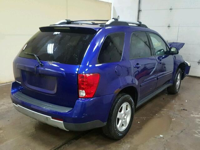 2CKDL63F066074863 - 2006 PONTIAC TORRENT BLUE photo 4