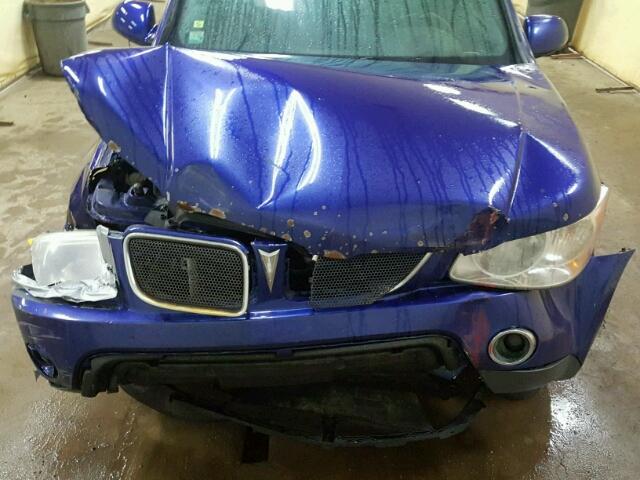 2CKDL63F066074863 - 2006 PONTIAC TORRENT BLUE photo 7