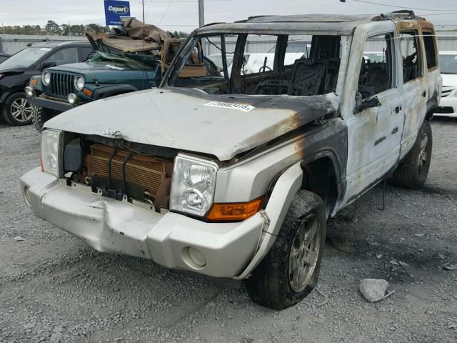 1J8HH48N48C163613 - 2008 JEEP COMMANDER BURN photo 2
