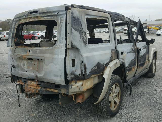 1J8HH48N48C163613 - 2008 JEEP COMMANDER BURN photo 4